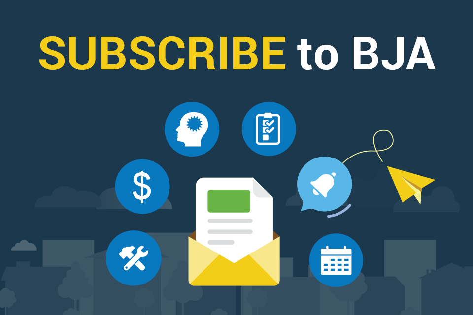Subscribe to BJA graphic