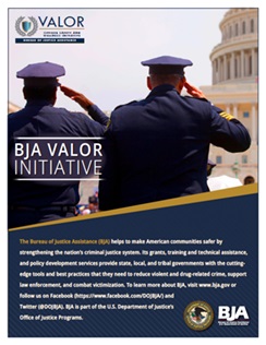 BJA VALOR Initiative booklet cover image