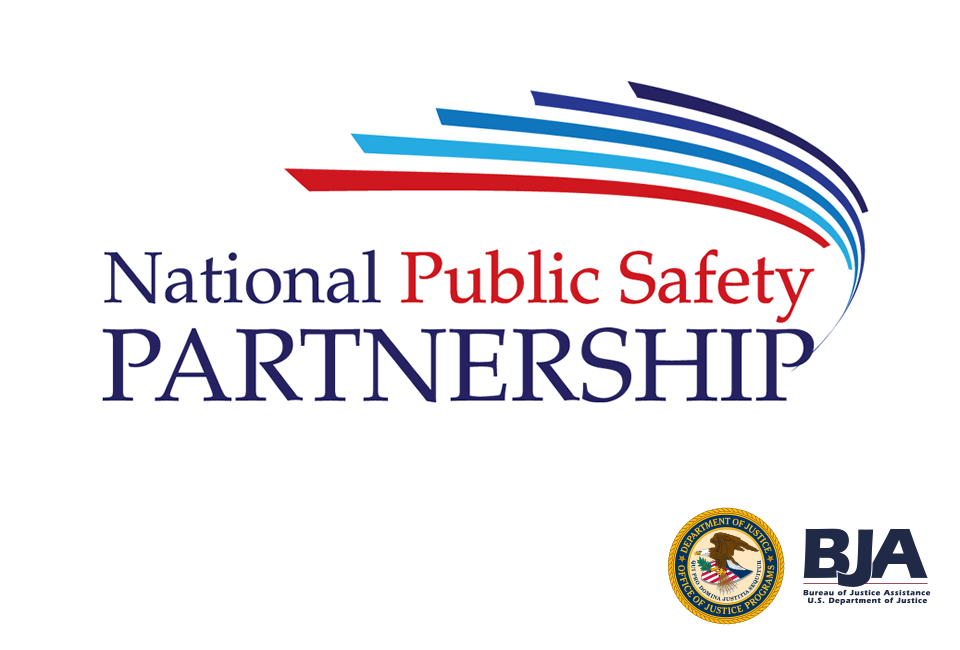 National Public Safety Partnership logo with BJA logo and OJP seal