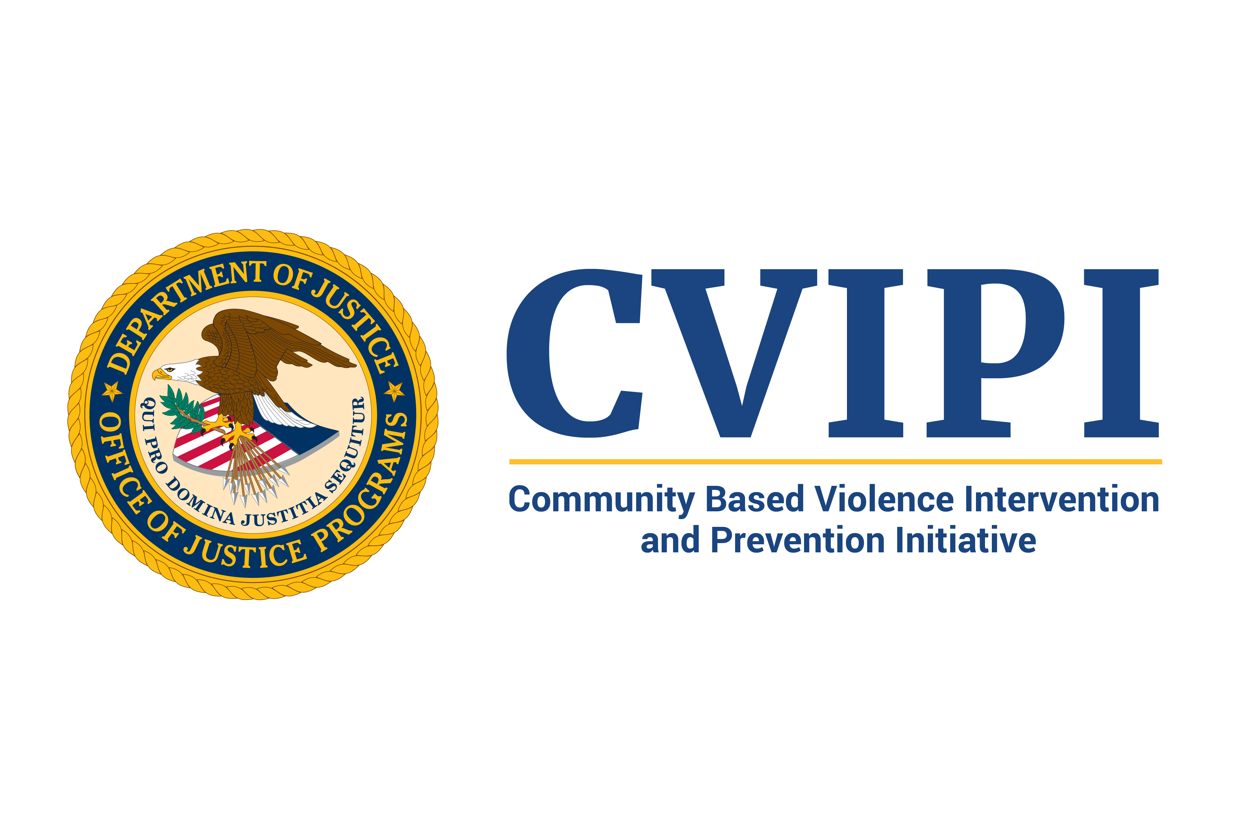 Community Based Violence Intervention and Prevention Initiative (CVIPI) logo