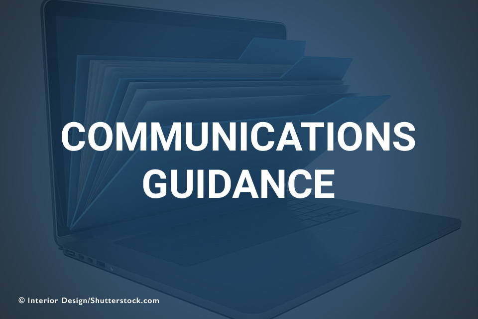 Communications Guidance